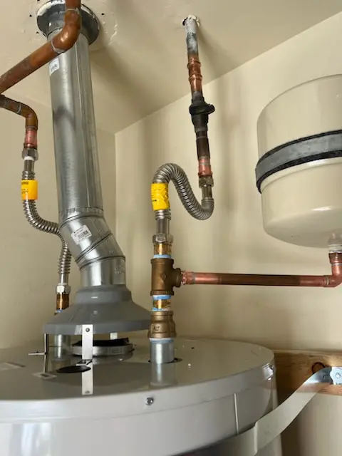 Water heater installation and plumbing repair in Milwood
